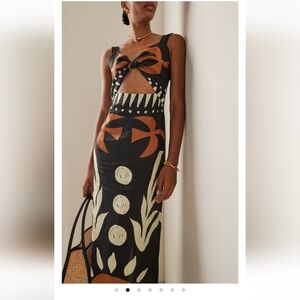 Commense Open Front Dress